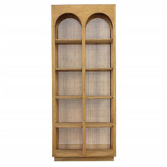 Leonardo Natural Bookcase - Ornate Home