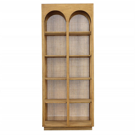 Leonardo Natural Bookcase - Ornate Home