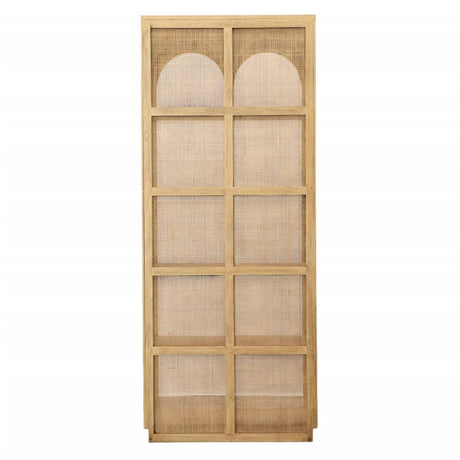Leonardo Natural Bookcase - Ornate Home
