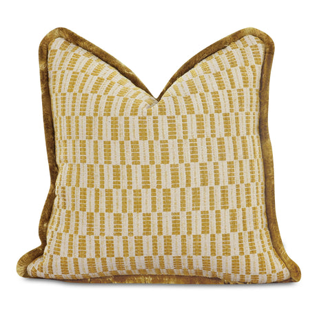 Leone Chartreuse Cushion - Ornate Home