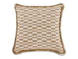 Leone Taupe Cushion - Ornate Home