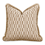 Leone Taupe Cushion - Ornate Home