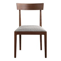 Leone Walnut Brown Dining Chair (Set of 2) - Ornate Home