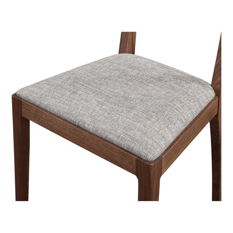 Leone Walnut Brown Dining Chair (Set of 2) - Ornate Home