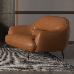 Leonia Genuine Leather Loveseat - Ornate Home
