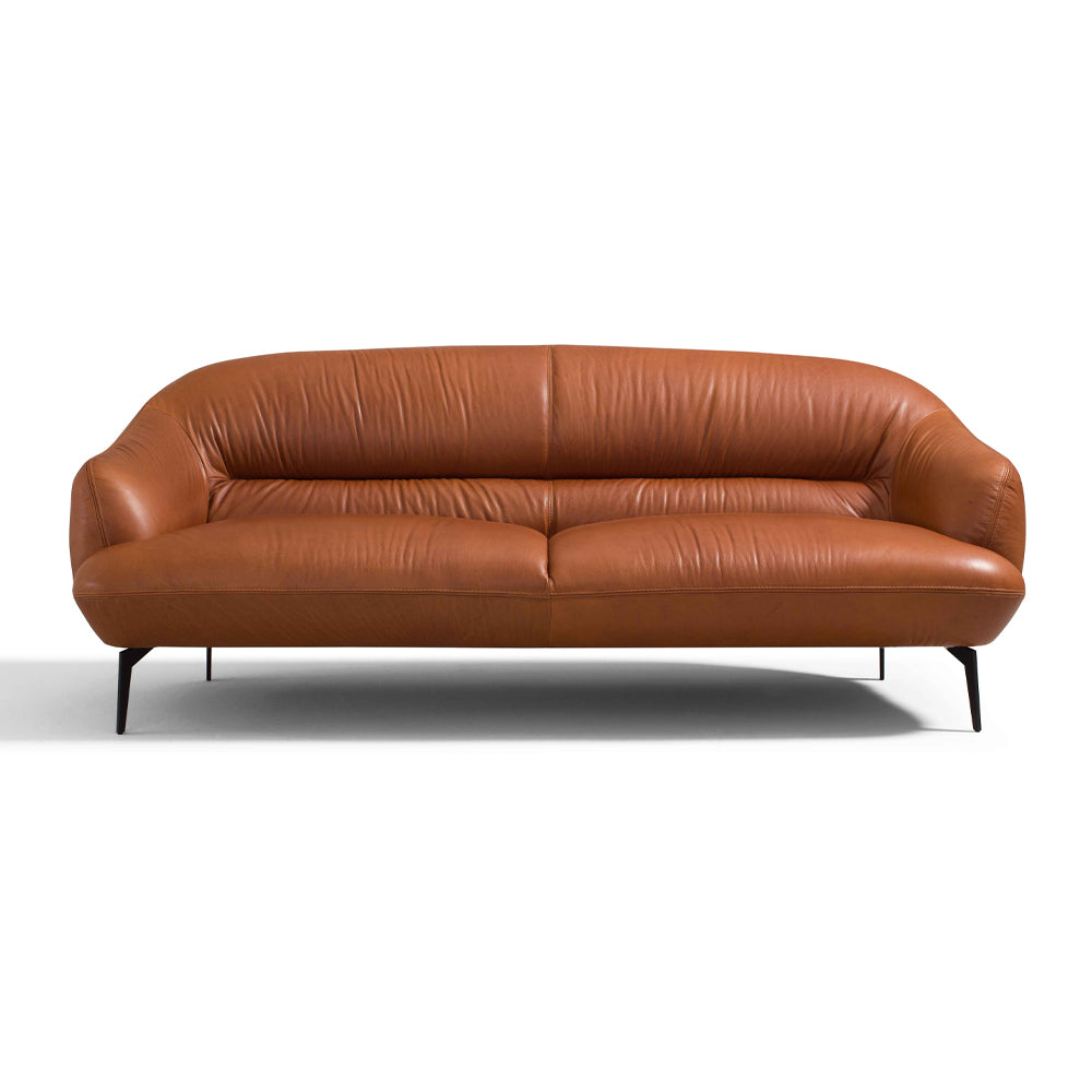 Leonia Genuine Leather Sofa - Ornate Home