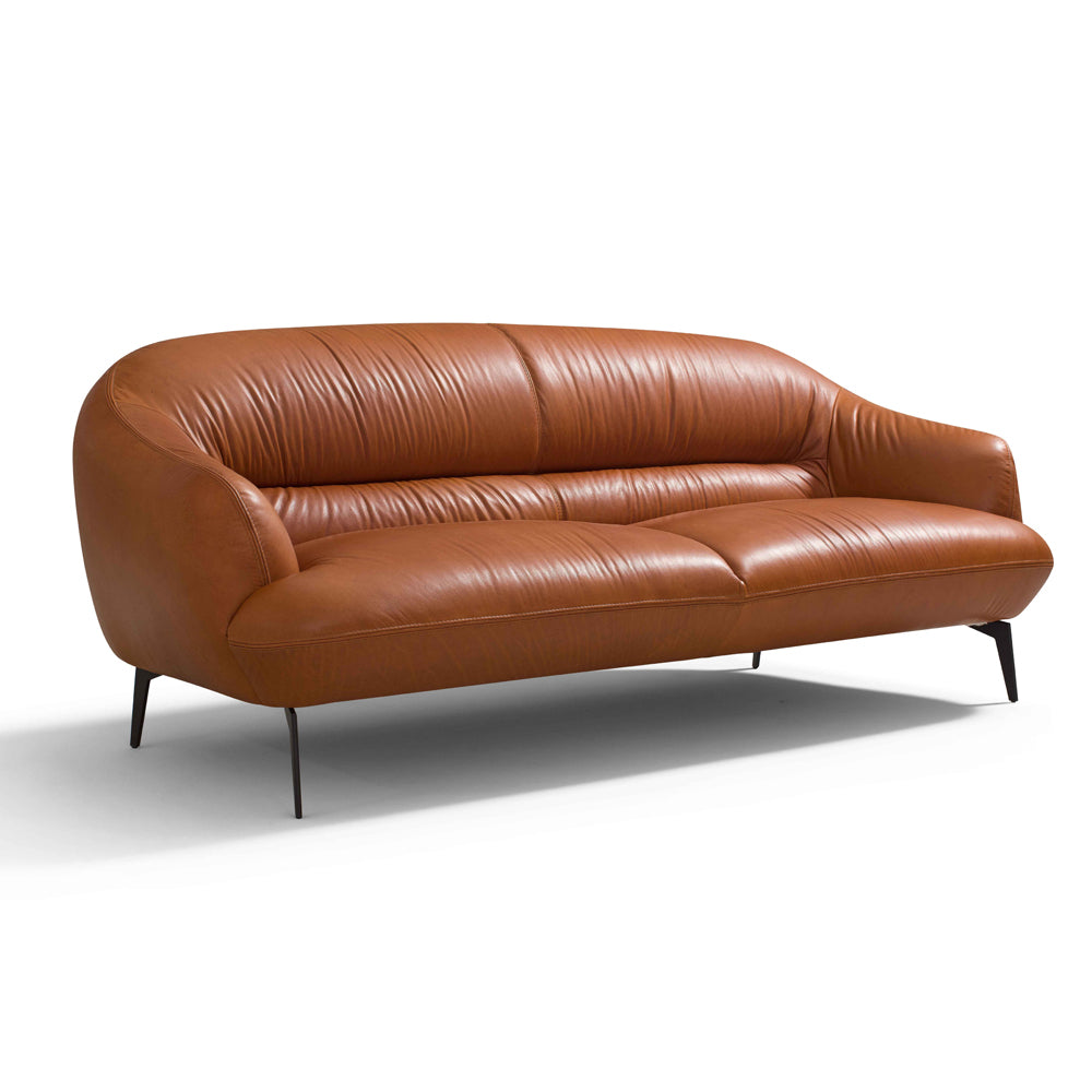 Leonia Genuine Leather Sofa - Ornate Home