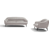 Leonia Genuine Leather Sofa - Ornate Home