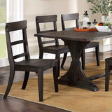 Leonidas Antique Black Dining Table - Ornate Home