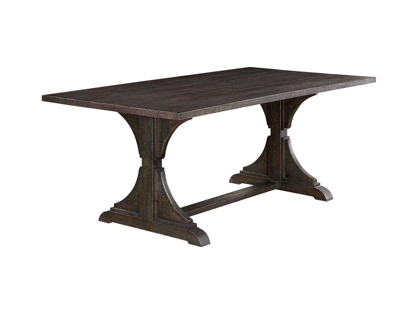 Leonidas Antique Black Dining Table - Ornate Home