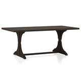 Leonidas Antique Black Dining Table - Ornate Home