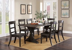 Leonidas Antique Black Dining Table - Ornate Home