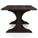 Leonidas Antique Black Dining Table - Ornate Home