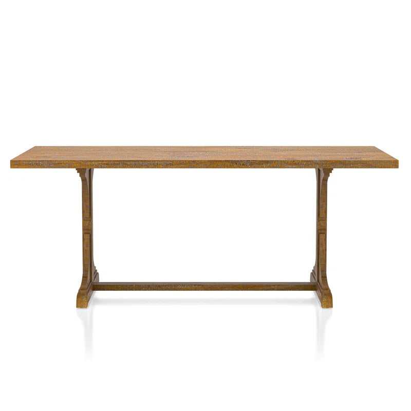 Leonidas Natural Tone Dining Table - Ornate Home