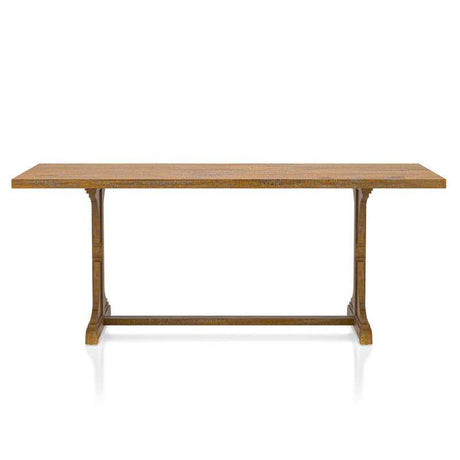 Leonidas Natural Tone Dining Table - Ornate Home