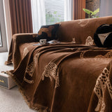 Leopard Sofa Cover Blanket Stylish Furniture Protector Throw for Couches & Loveseats - Ornate Home