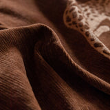 Leopard Sofa Cover Blanket Stylish Furniture Protector Throw for Couches & Loveseats - Ornate Home