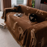 Leopard Sofa Cover Blanket Stylish Furniture Protector Throw for Couches & Loveseats - Ornate Home