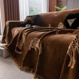 Leopard Sofa Cover Blanket Stylish Furniture Protector Throw for Couches & Loveseats - Ornate Home