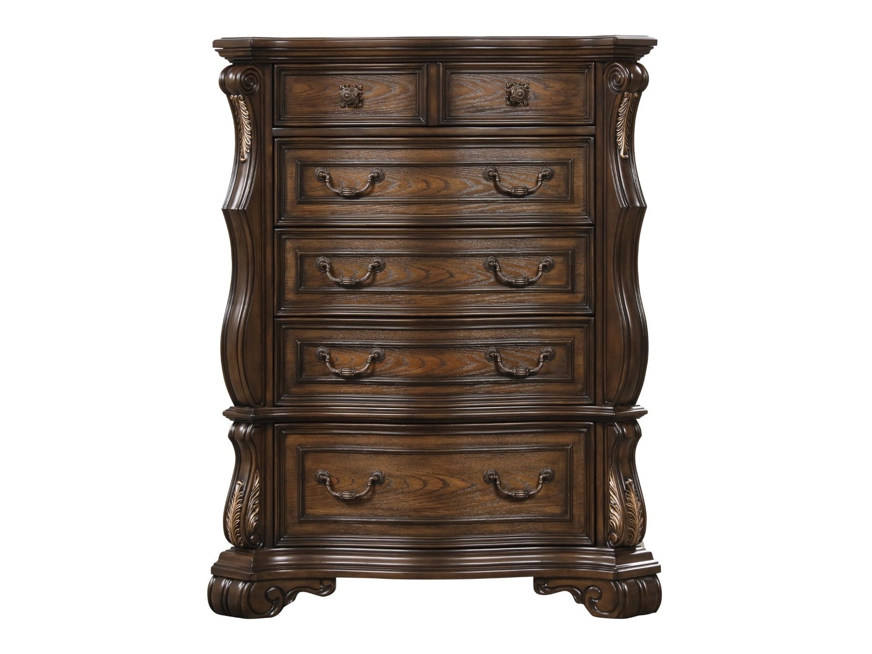 Leovanni Dark Brown Chest - Ornate Home
