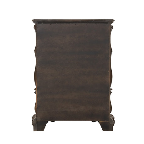 Leovanni Dark Brown Chest - Ornate Home