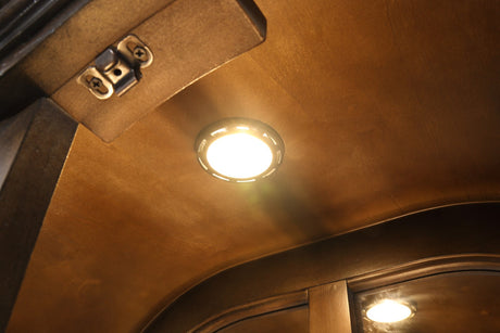 Leovanni Dark Brown Curio - Ornate Home