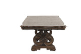Leovanni Dark Brown Dining Table - Ornate Home