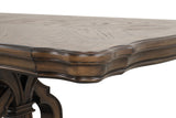 Leovanni Dark Brown Dining Table - Ornate Home
