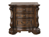 Leovanni Dark Brown Nightstand - Ornate Home