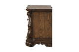 Leovanni Dark Brown Nightstand - Ornate Home