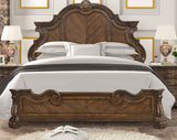 Leovanni Dark Brown Queen Bed - Ornate Home