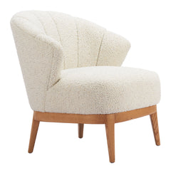 Leque Tawny Beige Accent Chair - Ornate Home