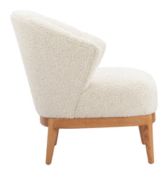 Leque Tawny Beige Accent Chair - Ornate Home