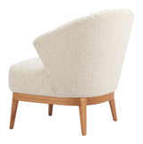 Leque Tawny Beige Accent Chair - Ornate Home