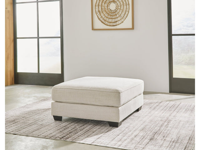Lerenza Birch Oversized Accent Ottoman - Ornate Home
