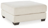 Lerenza Birch Oversized Accent Ottoman - Ornate Home