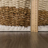 Leryn Ivory Checkered Area Rug - Ornate Home