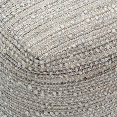 Lesbos Natural Pouf - Ornate Home