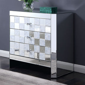 Lesedi Silver End Table - Ornate Home