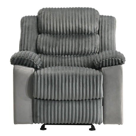 Lesley Gray Motion Glider Recliner - Ornate Home