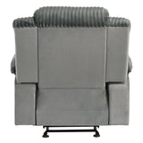 Lesley Gray Motion Glider Recliner - Ornate Home