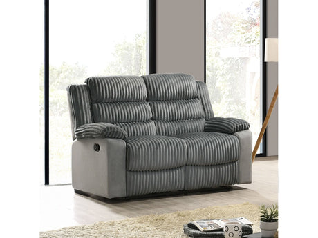 Lesley Gray Motion Loveseat - Ornate Home