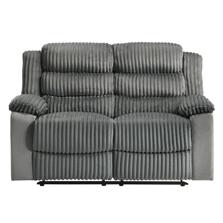 Lesley Gray Motion Loveseat - Ornate Home