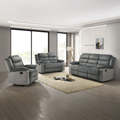 Lesley Gray Motion Loveseat - Ornate Home
