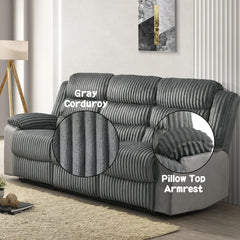 Lesley Gray Motion Sofa - Ornate Home