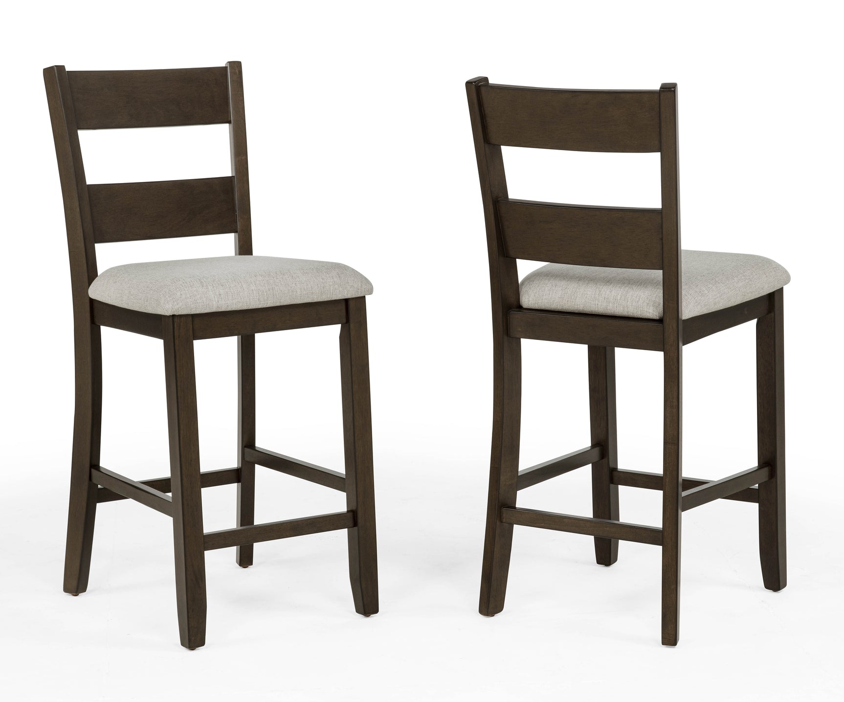Lester Brown 5-Piece Counter Height Dining Set - Ornate Home