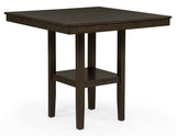 Lester Brown 5-Piece Counter Height Dining Set - Ornate Home