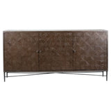 Lester Dark Brown Sideboard - Ornate Home