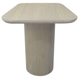 Lester Honey Oak Contemporary Square Wood End Table With Oak Veneer - Ornate Home