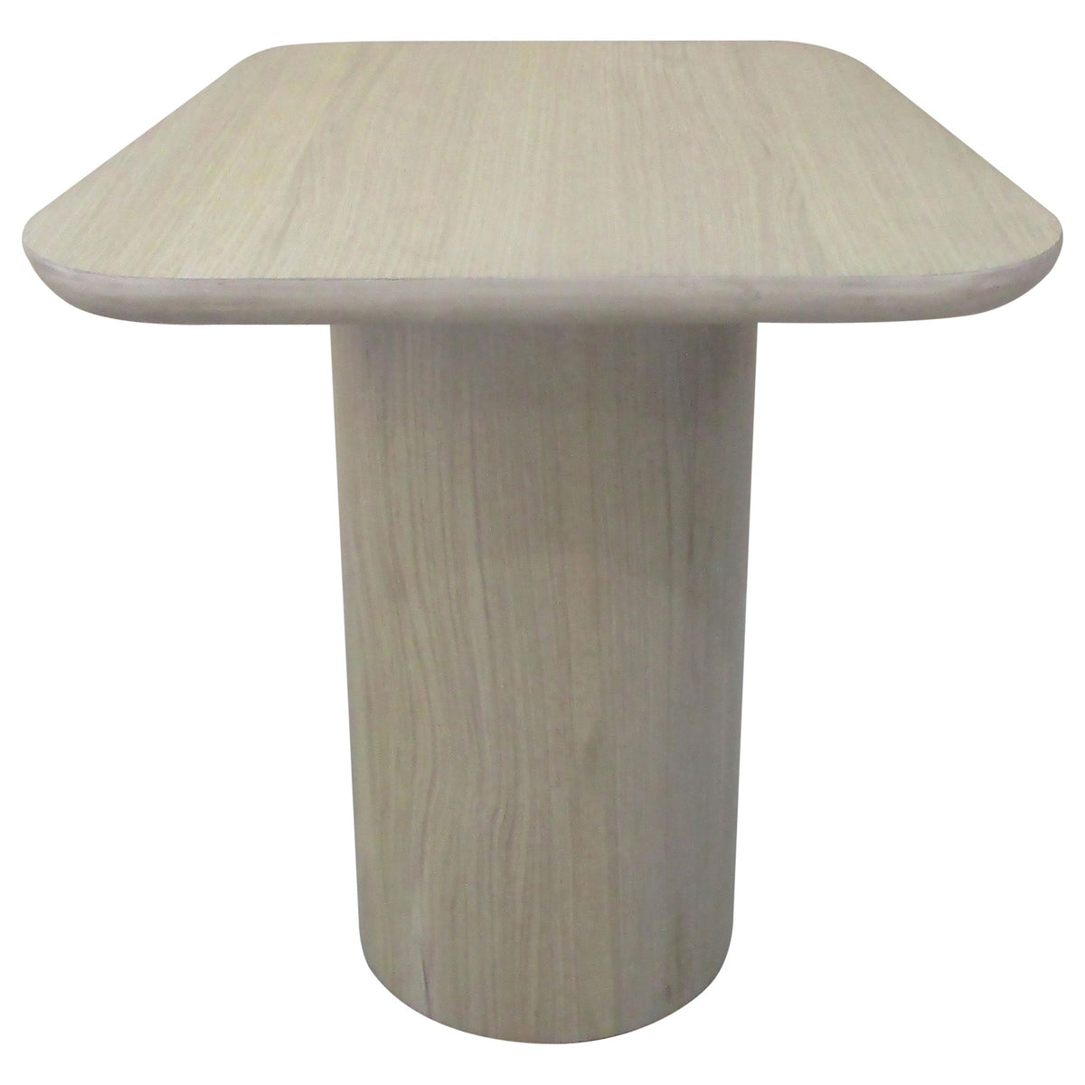 Lester Honey Oak Contemporary Square Wood End Table With Oak Veneer - Ornate Home